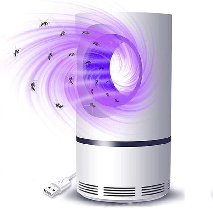 Trampa Lámpara Led Luz UV Mata Mosquitos